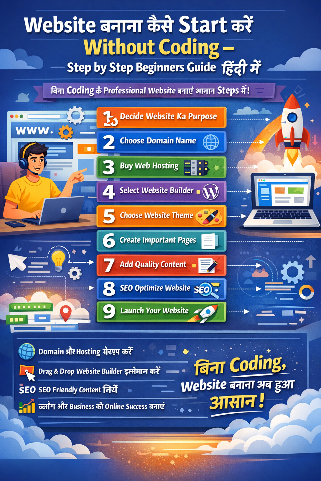 how to build your website